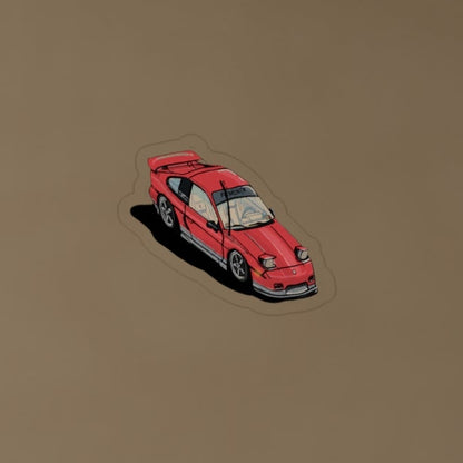 Simple Fiero Die-cut Sticker