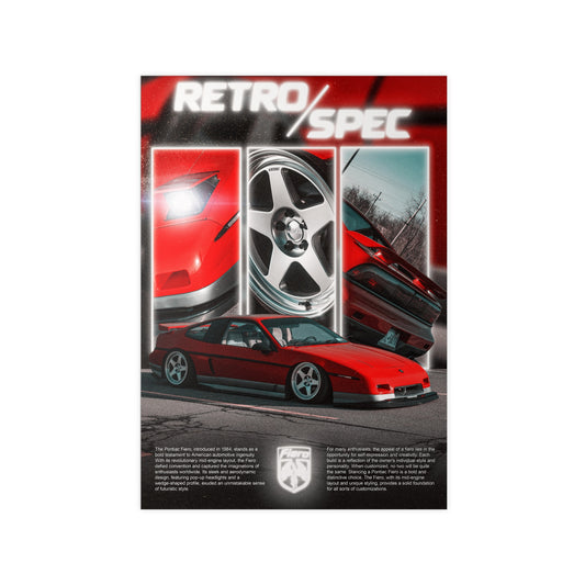 Retro Spec Poster