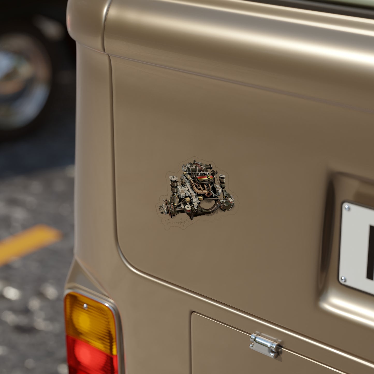 3800SC  Die-cut Sticker
