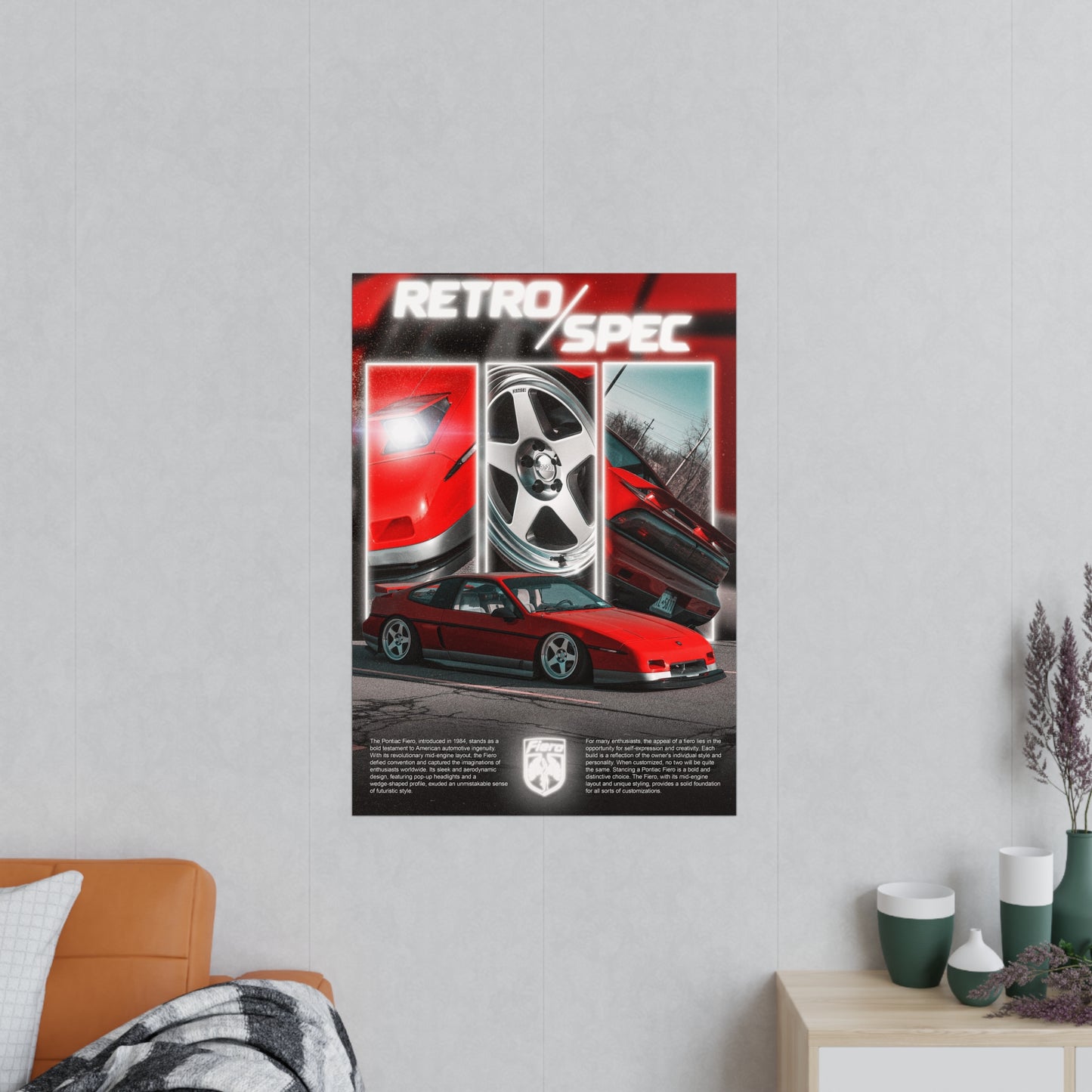 Retro Spec Poster