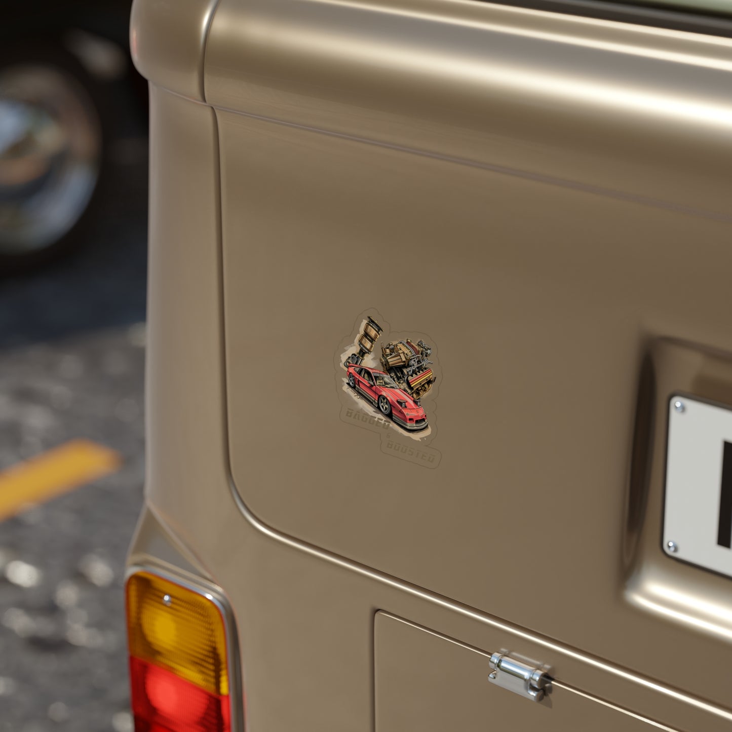 Bagged & Boosted Die-Cut Sticker