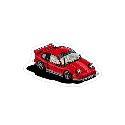 Simple Fiero Die-cut Sticker